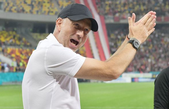 Edi Iordănescu, după prima victorie la FCSB: „Rezultat istoric. Nu ies din direct până nu fac o dedicație”