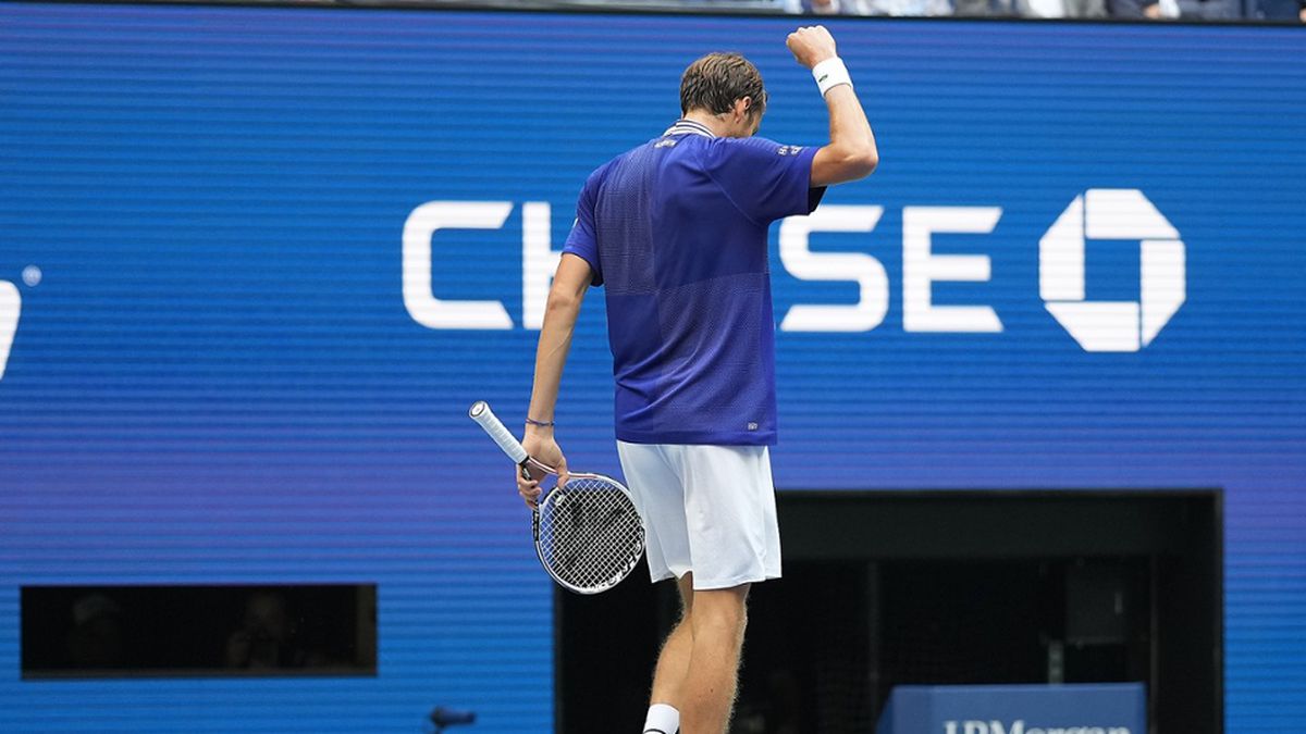 Novak Djokovic - Daniil Medvedev, finala US Open 2021 / FOTO: usopen.org
