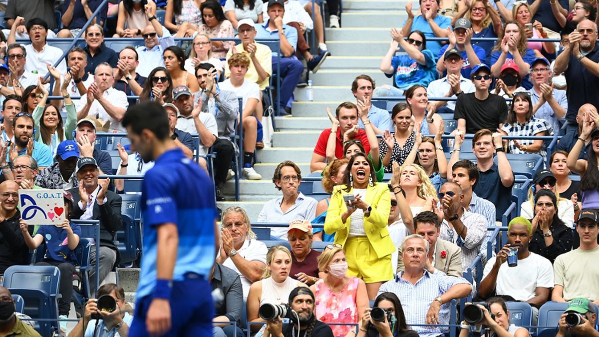 Novak Djokovic - Daniil Medvedev, finala US Open 2021 / FOTO: usopen.org