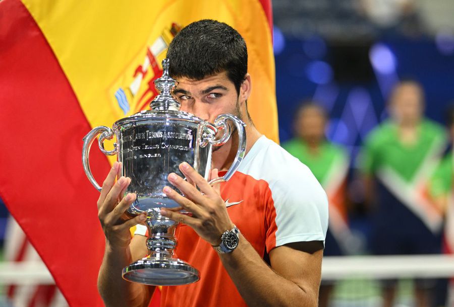 Carlos Alcaraz, campion la US Open / Foto: Imago „Mă stupefiază lipsa asta de interes!” » Ion Țiriac se întreabă de ce România nu are un Alcaraz: „Noi nu avem nici suta aia de copii”