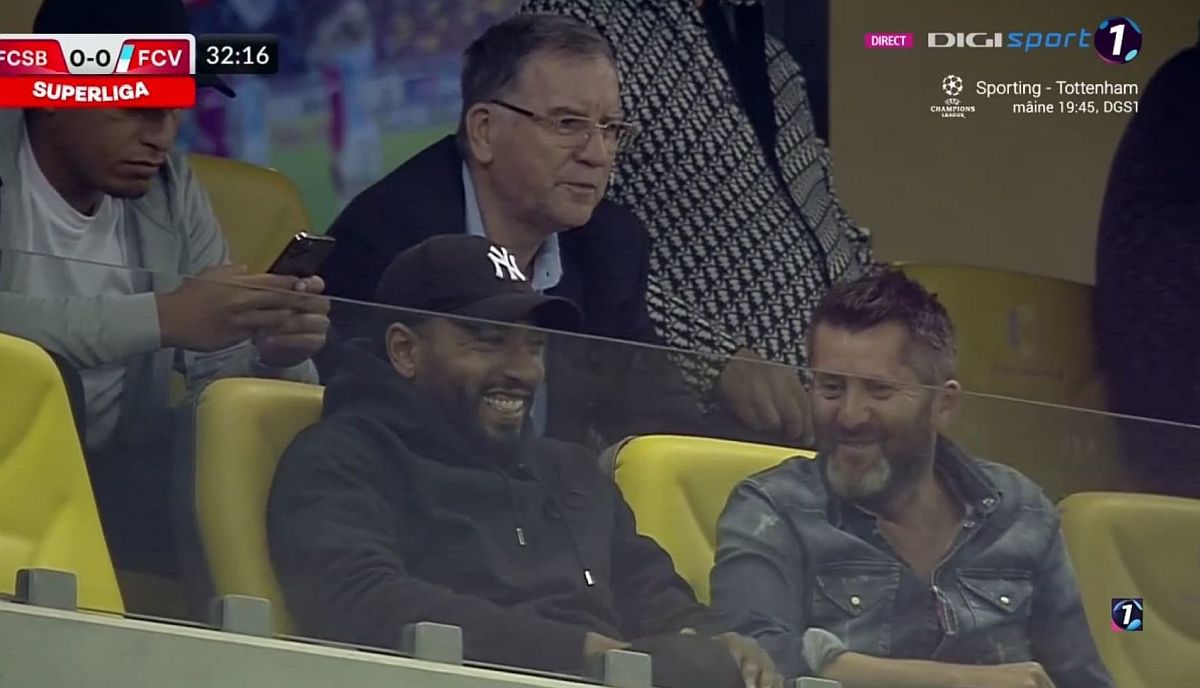 Omrani, în tribune la FCSB - FC Voluntari