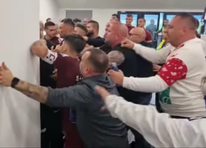 Dă vina pe clubul lui Mititelu! Firma de pază de la FCU Craiova - Rapid, răspuns pentru GSP după scandalul de la Tg. Jiu