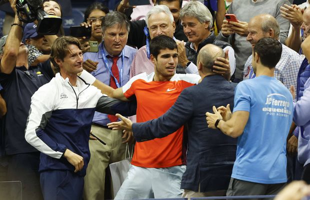 „Domnul cu biciul” din spatele lui Carlos Alcaraz: „Are potențial pentru a fi unul dintre cei mai buni din istorie”