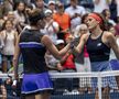 Halep și Gibbs, după meciul de la US Open 2019 / FOTO: Imago