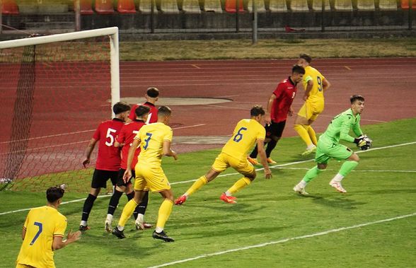 „Curentați” în Albania! Start groaznic de campanie pentru selecționata lui Pancu! România U21 a condus cu 2-0, dar a pierdut incredibil!