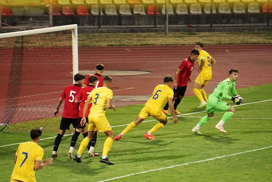 „Curentați” în Albania! Start groaznic de campanie pentru selecționata lui Pancu! România U21 a condus cu 2-0, dar a pierdut incredibil!