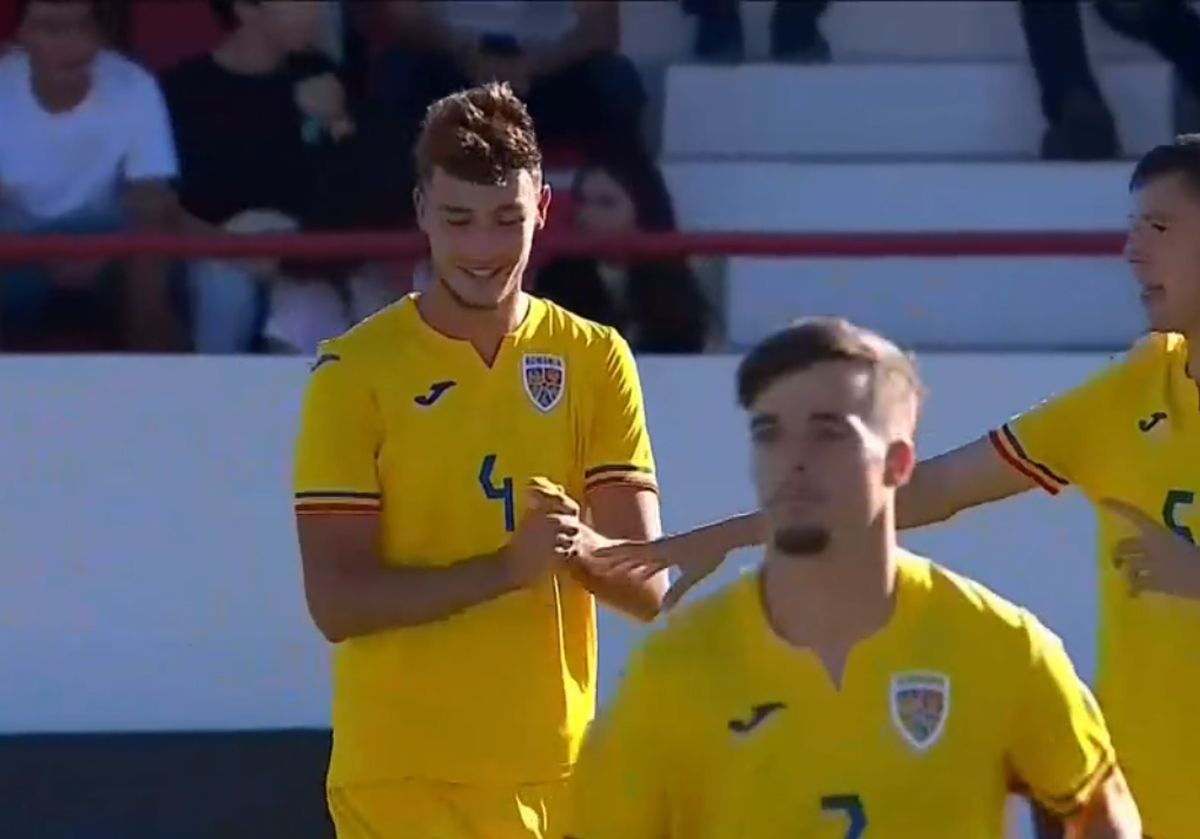 Duțu, gol în secunda 9 în Portugalia U20 - România U20