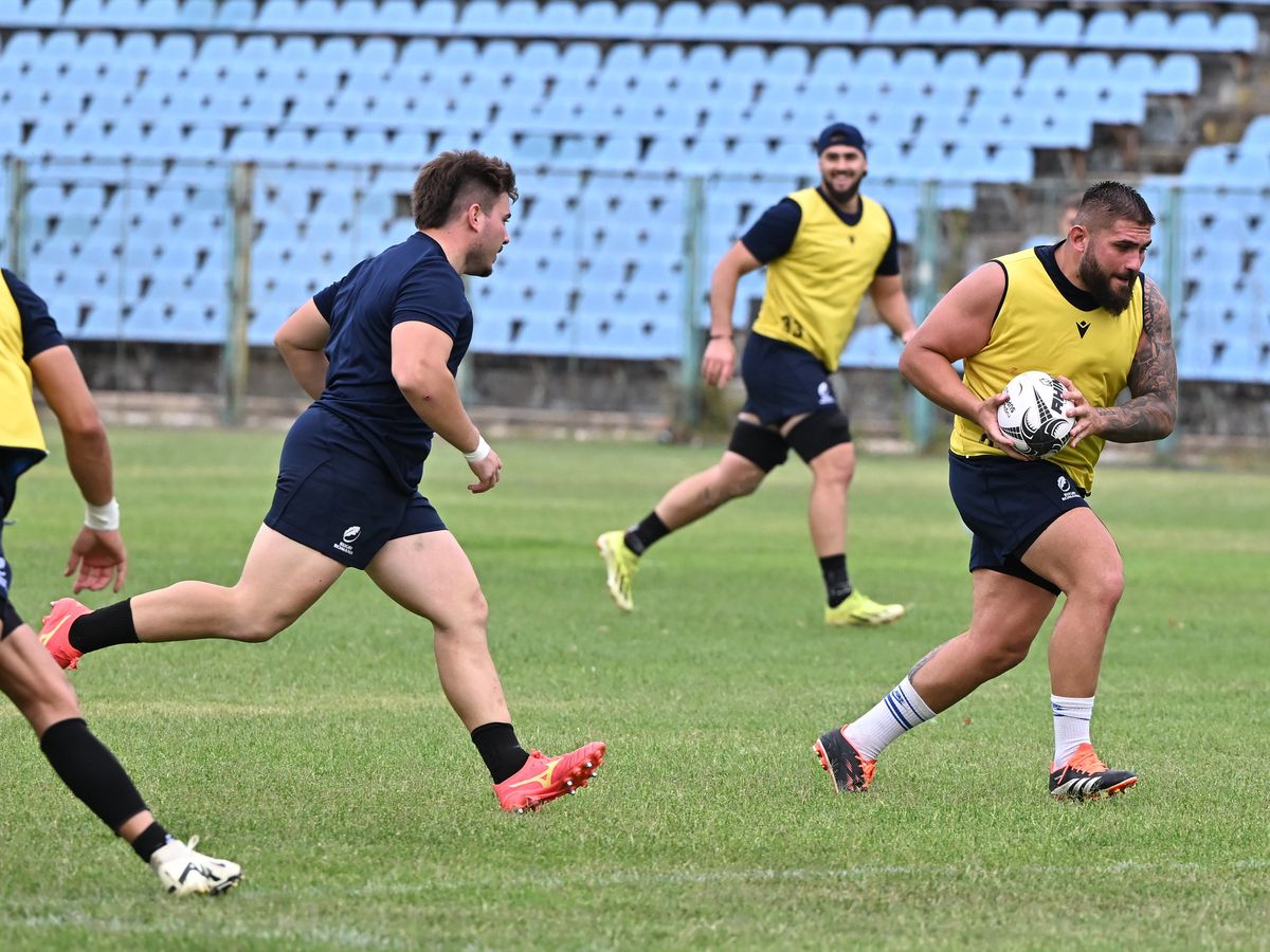 Naționala de rugby masculin s-a antrenat pe Stadionul Cotroceni