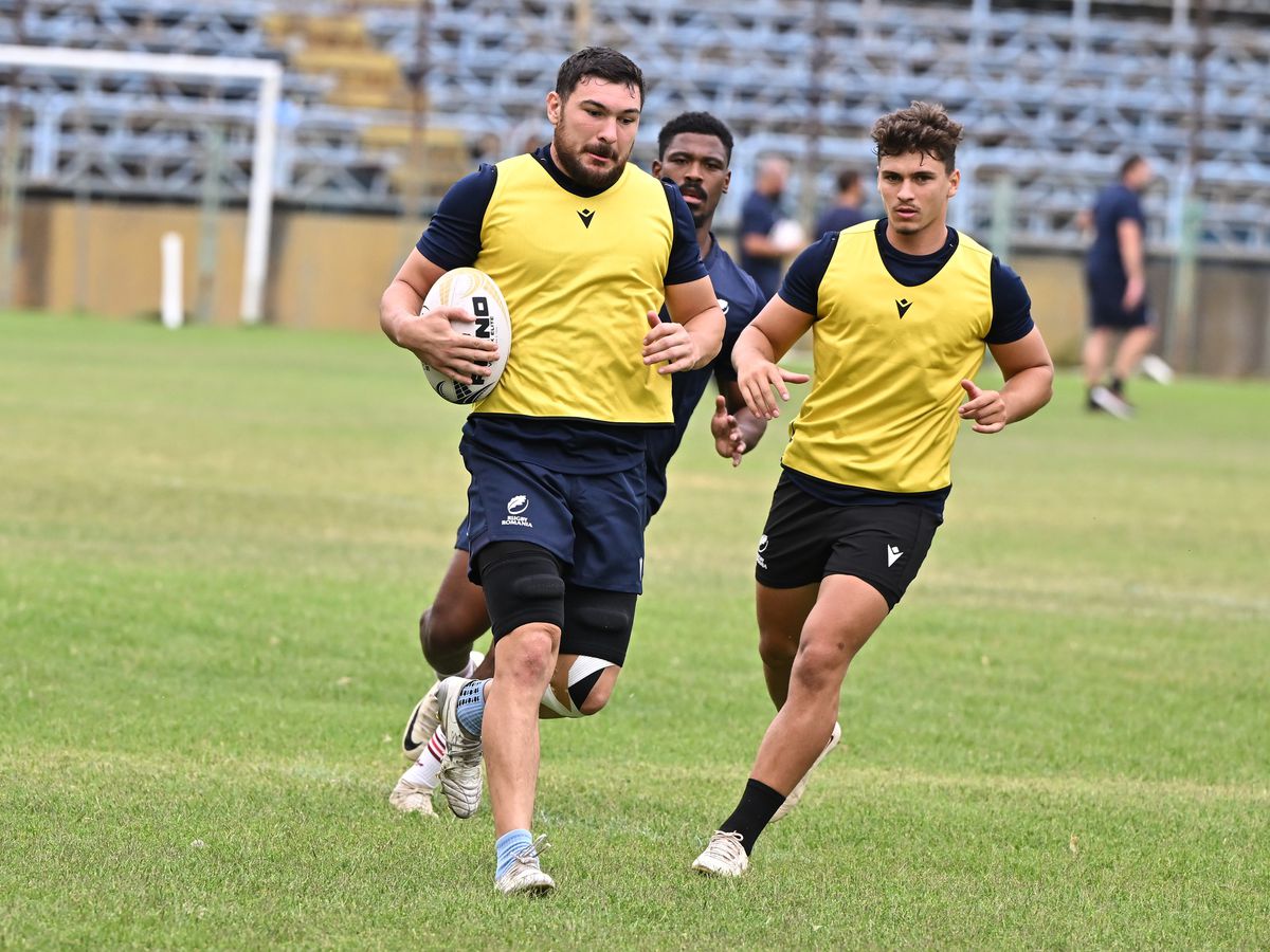 Naționala de rugby masculin s-a antrenat pe Stadionul Cotroceni