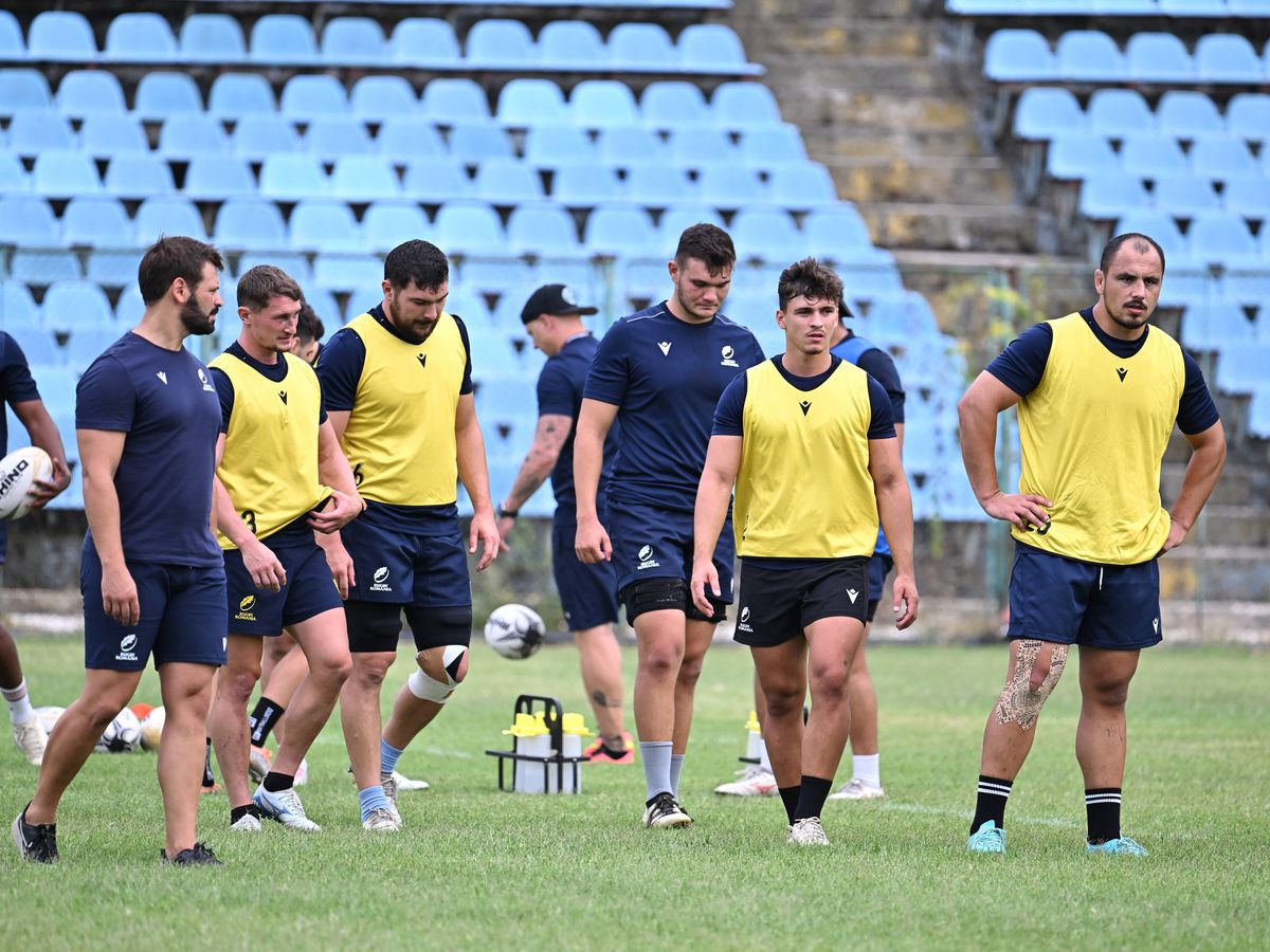 Naționala de rugby masculin s-a antrenat pe Stadionul Cotroceni