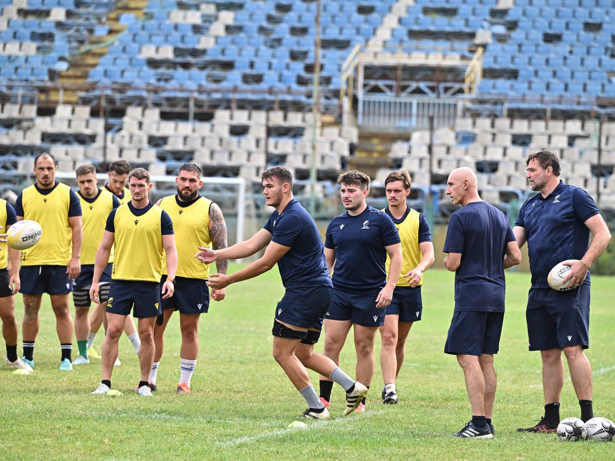 Naționala de rugby masculin s-a antrenat pe Stadionul Cotroceni
