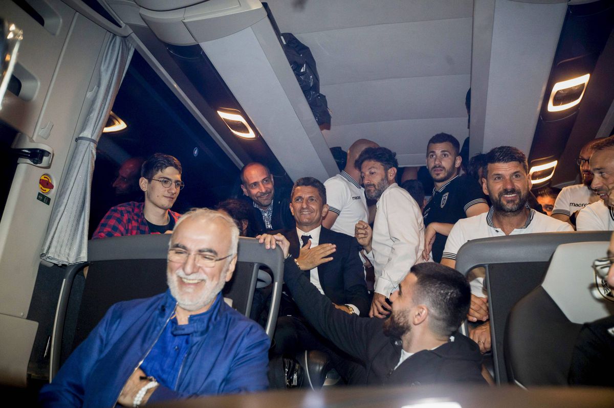 Incredibila transformare a patronului lui PAOK » Ivan Savvidis a apărut într-o imagine alături de Răzvan Lucescu, după mulți ani în care a stat departe
