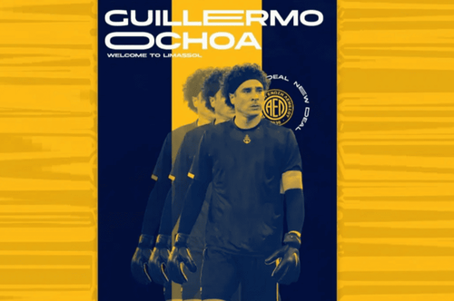 Guillermo Ochoa, noul goalkeeper al formației AEL Limassol