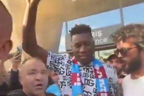 Andre Onana, primit ca un erou la Trabzonspor