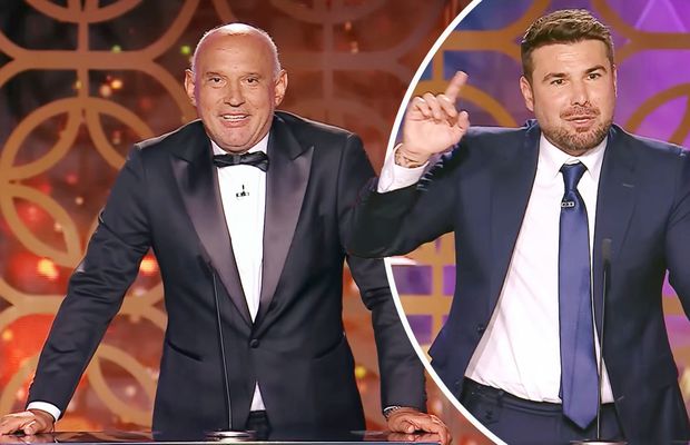 „Un bărbat frumos, dar mai face urât la bătură!” » Adrian Mutu și Florin Prunea, show la TV: „I-a făcut pe români să plângă mai mult decât Sclava Isaura”