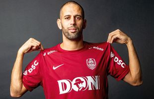 Slimani are un obiectiv personal la CFR Cluj: „Am învățat de la Mahrez și Fabregas”