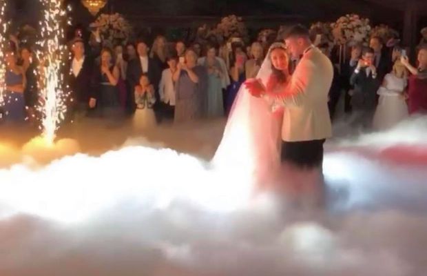 VIDEO+FOTO Imagini spectaculoase de la nunta Theodorei, fiica lui Gigi Becali » Cum a fost dansul mirilor