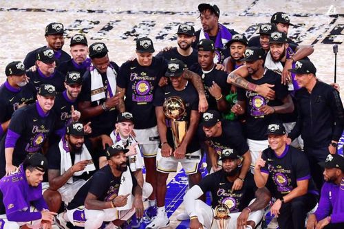 Los Angeles Lakers a învins-o pe Miami Heat în al 6-lea meci al finalei NBA // foto: Instagram @ Lakers