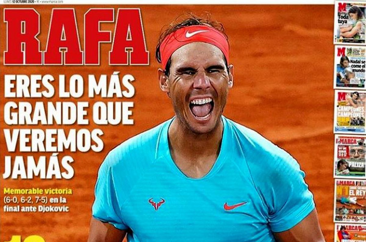 Roland Garros. Presa internațională, cuvinte memorabile pentru Rafael Nadal: „Ești cel mai mare pe care îl vom vedea vreodată!”