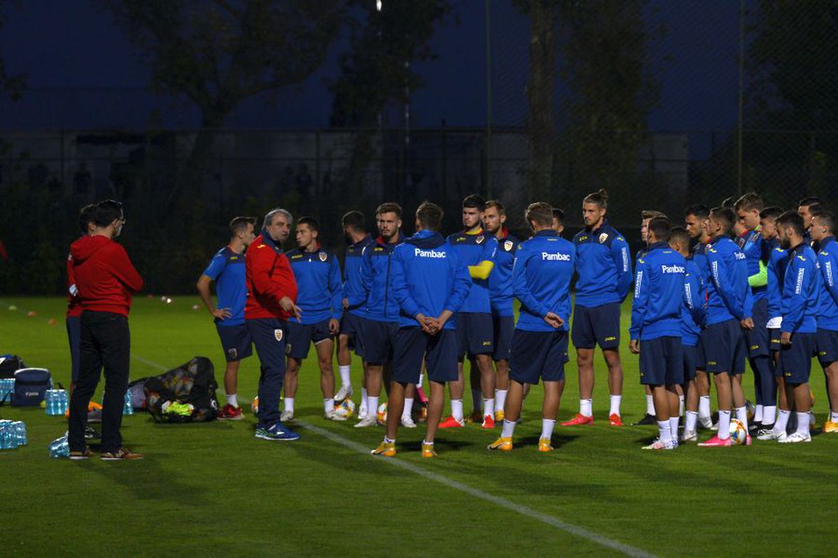România U21 pe Ghencea sub privirile lui Burleanu și Stoichiță