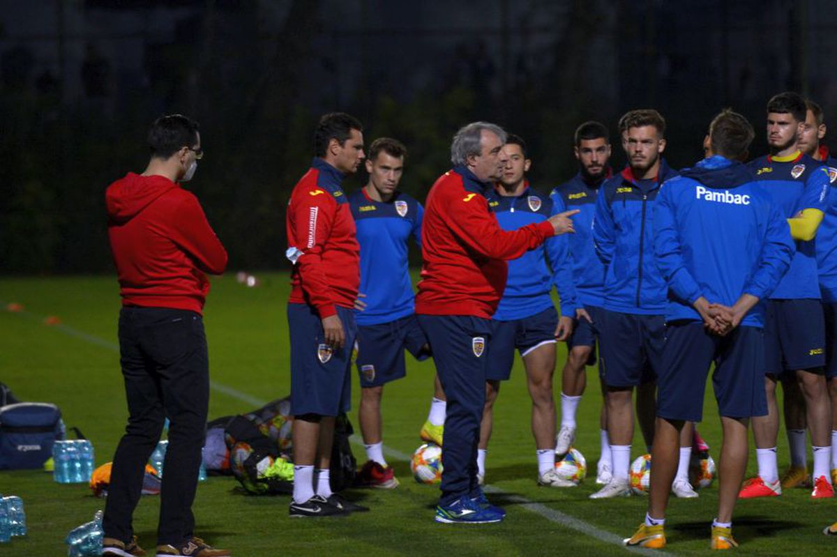 România U21 pe Ghencea sub privirile lui Burleanu și Stoichiță
