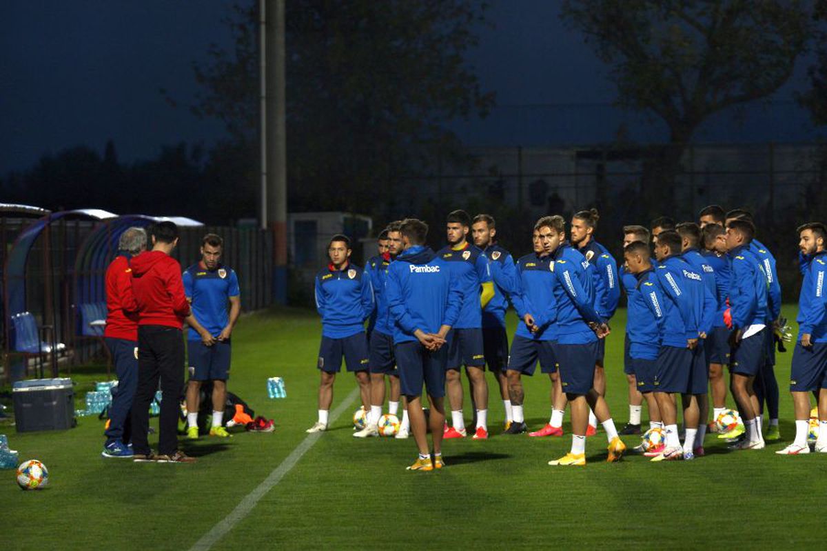 România U21 pe Ghencea sub privirile lui Burleanu și Stoichiță