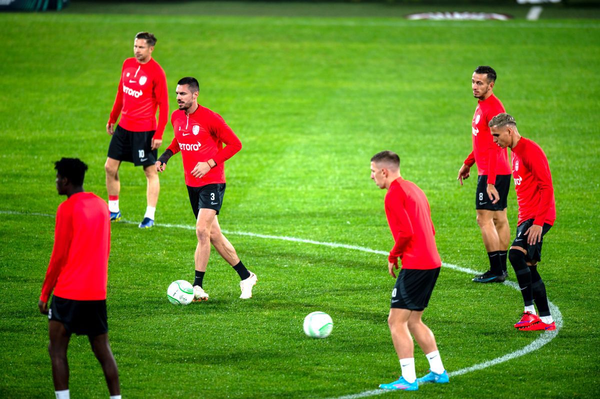 Antrenament CFR Cluj