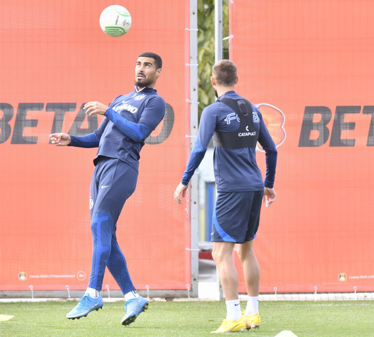 Antrenament FCSB înaintea returului cu Silkeborg