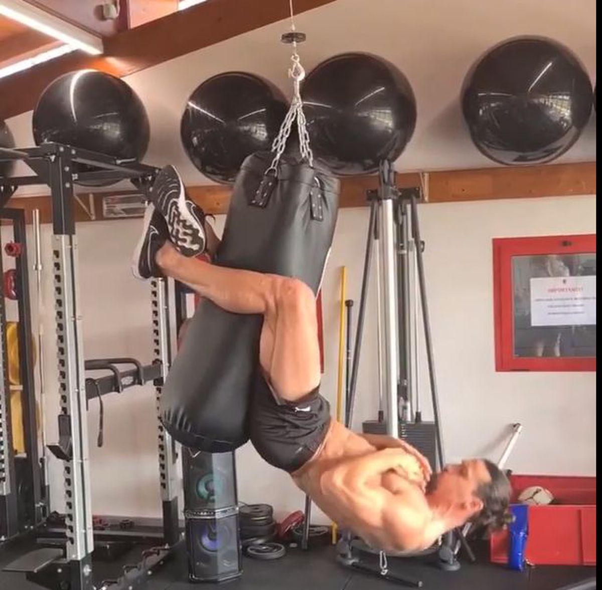 Zlatan e obsedat de sport