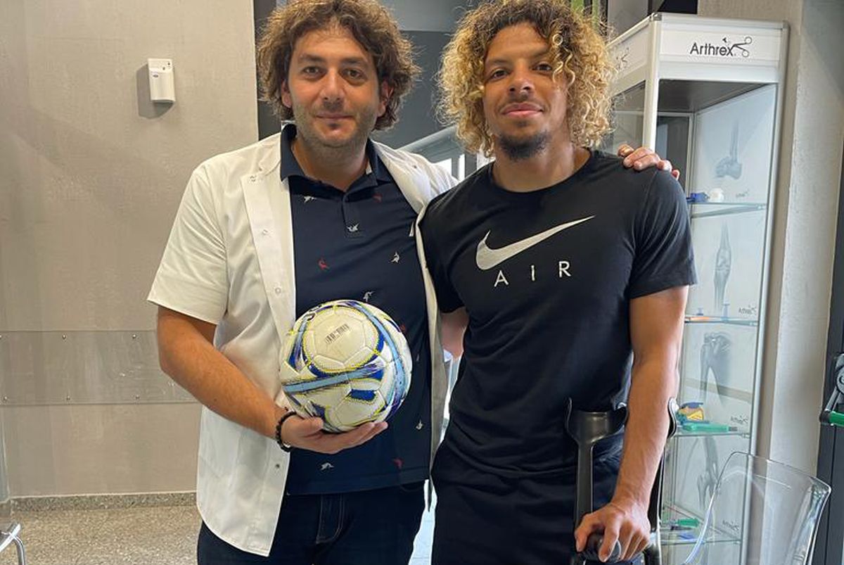 Papeau are fractură de peroneu și ruptură de ligamente » Când ar putea reveni pe teren jucătorul Rapidului