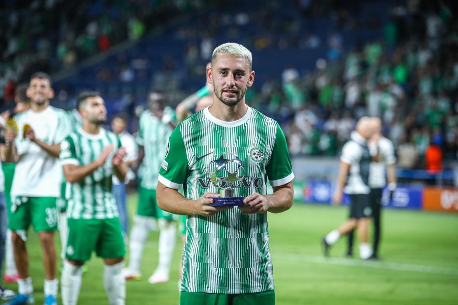 Omer Atzili a fost desemnat cel mai bun jucător de pe teren în Maccabi - Juventus, Foto: Twitter Secretele lui Maccabi Haifa: extrema care plânge să joace la națională și antrenorul campion care provoacă demiterile antrenorilor!