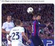 Pique, ținta glumelor după Barcelona - Inter