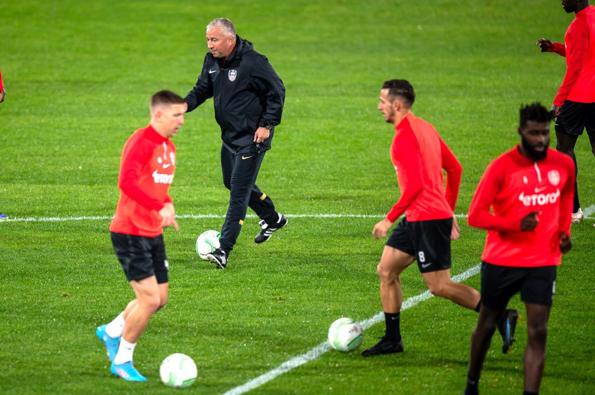 Surpriză pentru Dan Petrescu! Decizia anunțată de Neluțu Varga în ziua meciului CFR Cluj - Slavia