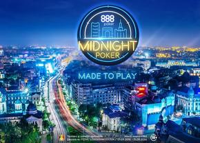 Midnight Poker TV, show-ul oferit de 888poker, revine cu 6 noi ediții. Joacă poker live la TV alături de vedete!