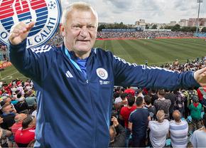Dorinel Munteanu pune presiune pe autoritățile locale din Galați: „Dacă am beneficia de un stadion nou, sunt convins că am rivaliza cu FCSB la suporteri”