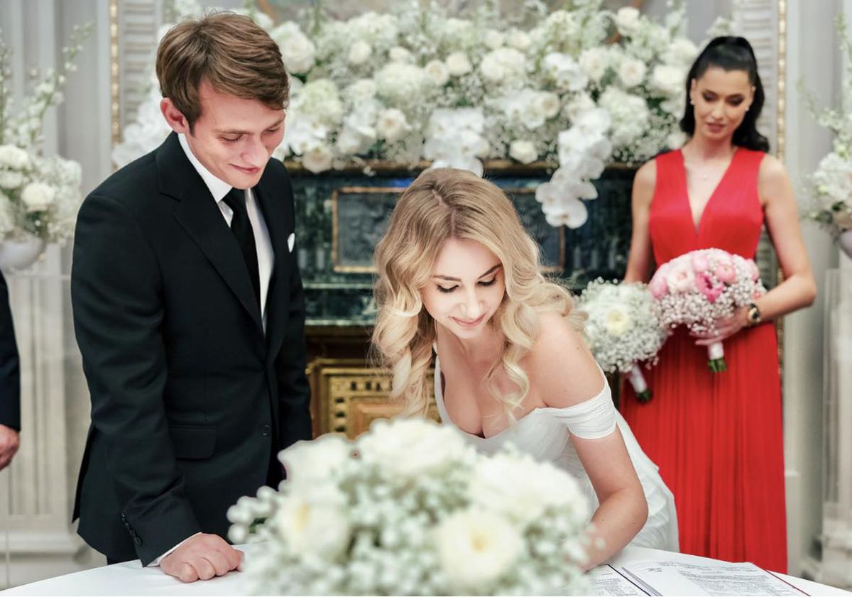 „Boșii” Diviziei A s-au reunit la nunta fiului Gabrielei Firea » Borcea, Nețoiu, Copos și Negoiță, apariții rare alături de partenere