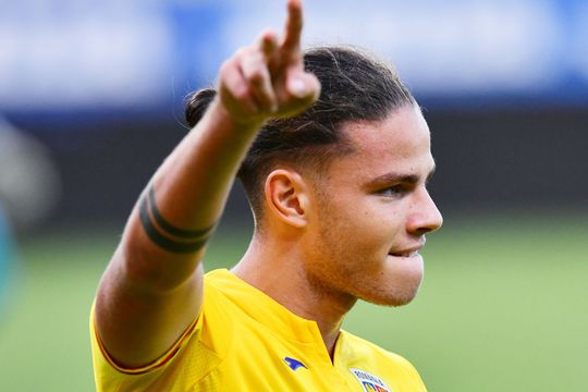 Atanas Trică a înscris împotriva Angliei U20 / foto: Cristi Preda