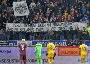 Cine-i mai înțelege? Comunicat absurd al ultrașilor români: „Ar fi trebuit să fim la Minsk! Fără spectatori fără vreun temei”