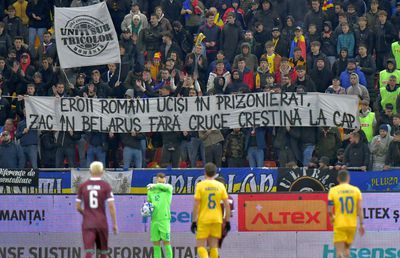 Cine-i mai înțelege? Comunicat absurd al ultrașilor români: „Ar fi trebuit să fim la Minsk! Fără spectatori fără vreun temei”