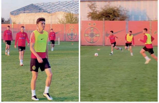Dorin Rotariu, activ în primul antrenament la FCSB » L-a lăsat în urmă pe Ovidiu Popescu și a impresionat cu „exterioare” de efect