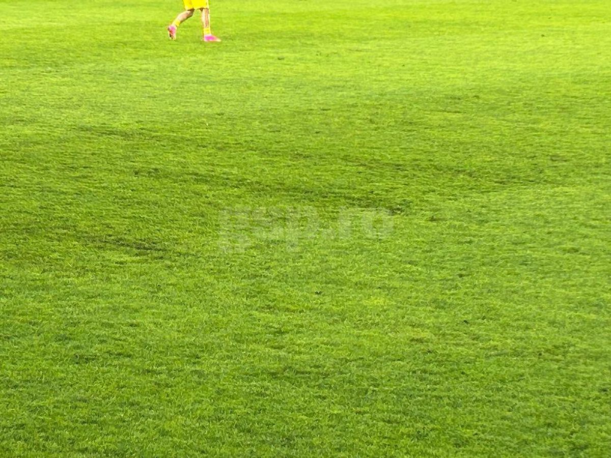 „Vă invit să vedeți gazonul la România - Anglia” » A venit momentul adevărului: cum arată astăzi terenul de pe „Arc”