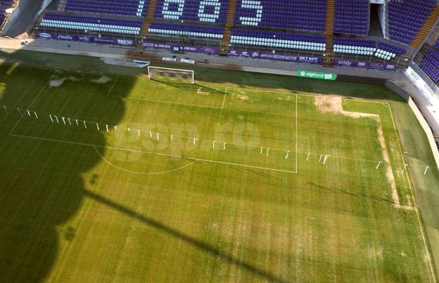 Cum explică maghiarii imaginile șocante cu gazonul dinainte de Belarus - România: „Am plasat și sperietori de ciori!”