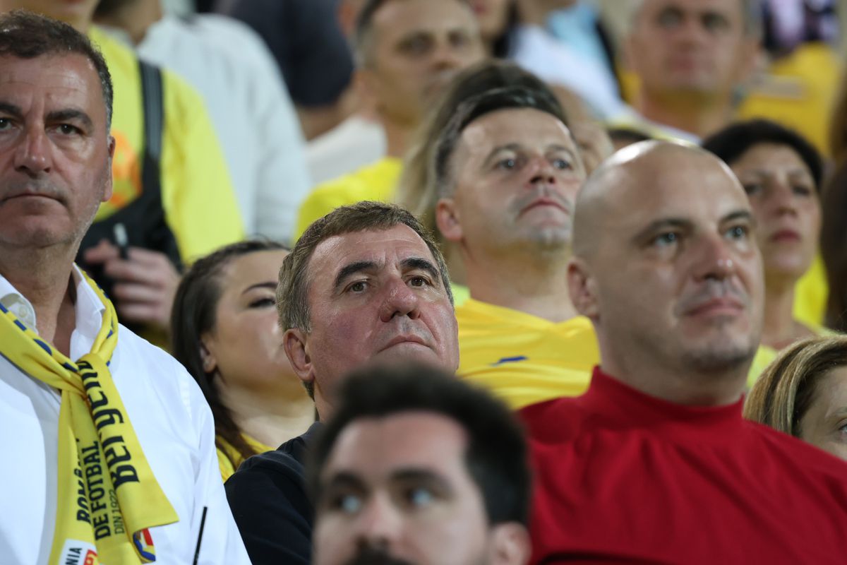 Surpriză! În ce loc din stadion s-a dus Gică Hagi la Cipru - România