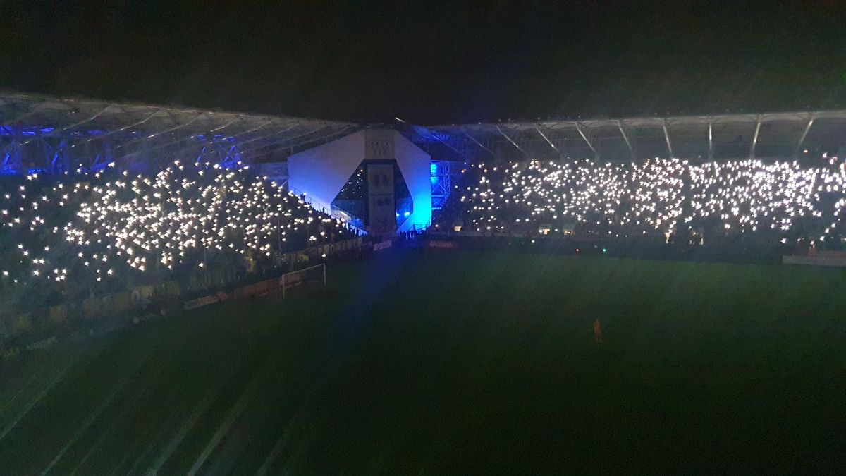 „Istorie, tradiție și pasiune” » Mesaj pentru clubul din Superligă, afișat la meciul de astăzi din Italia