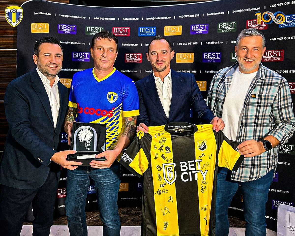 Dineu oficial centenar la Petrolul