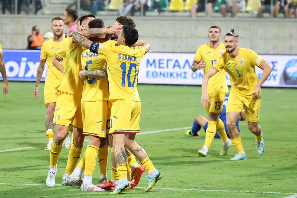 Cipru - România 0-3 » România merge „ceas” în Liga Națiunilor! Victorie conturată în primele 45 de minute