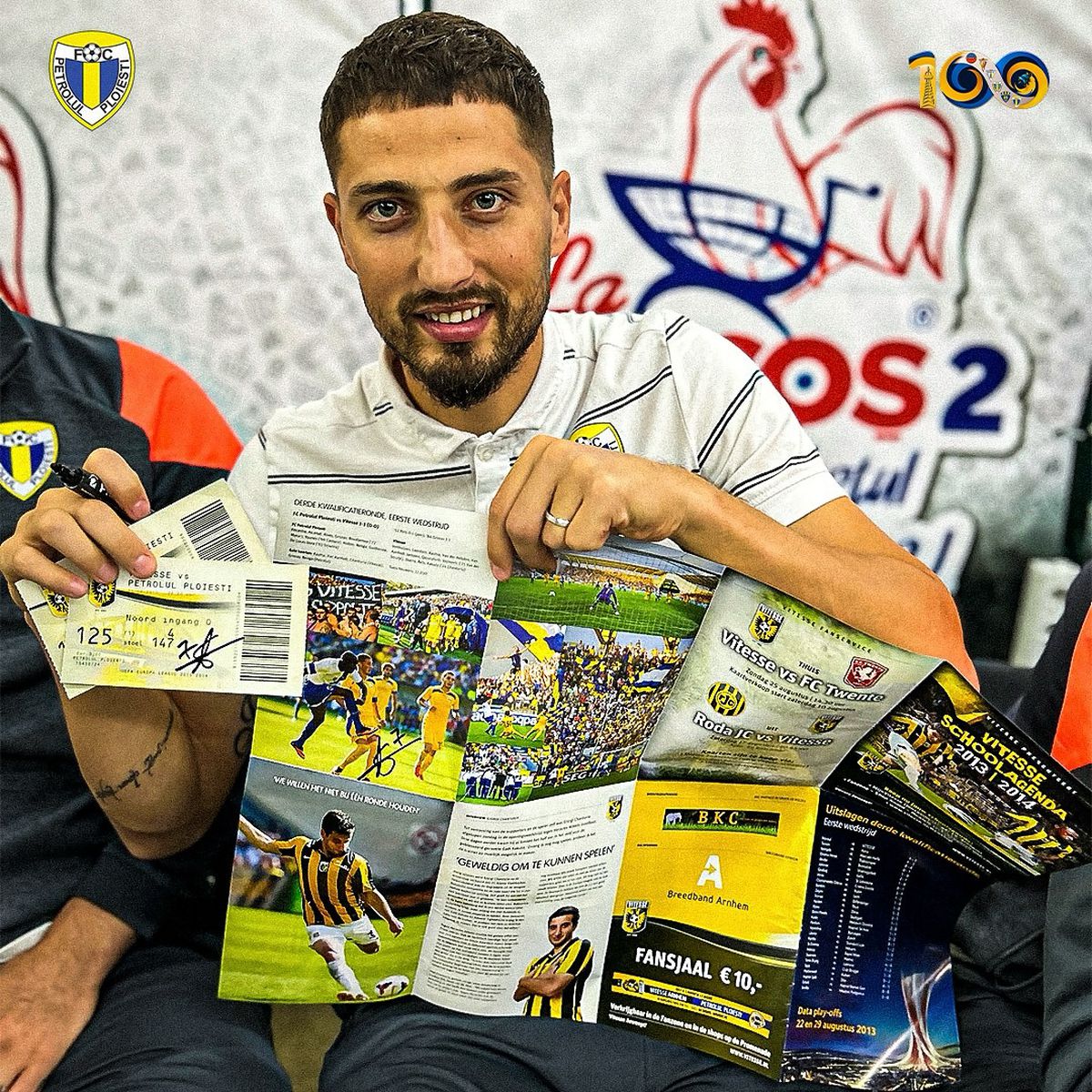 Dineu oficial centenar la Petrolul