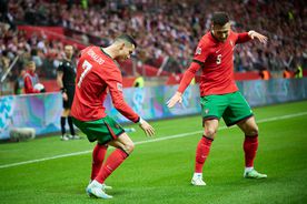 Polonia - Portugalia 1-3 » Cristiano Ronaldo a marcat din nou, iar lusitanii își consolidează poziția de lideri