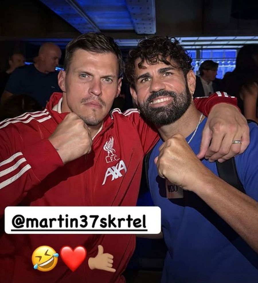 Martin Skrtel și Diego Costa s-au împăcat la vestiare Contondentul Diego Costa! La un pas de bătaie cu Martin Skrtel într-un meci al legendelor