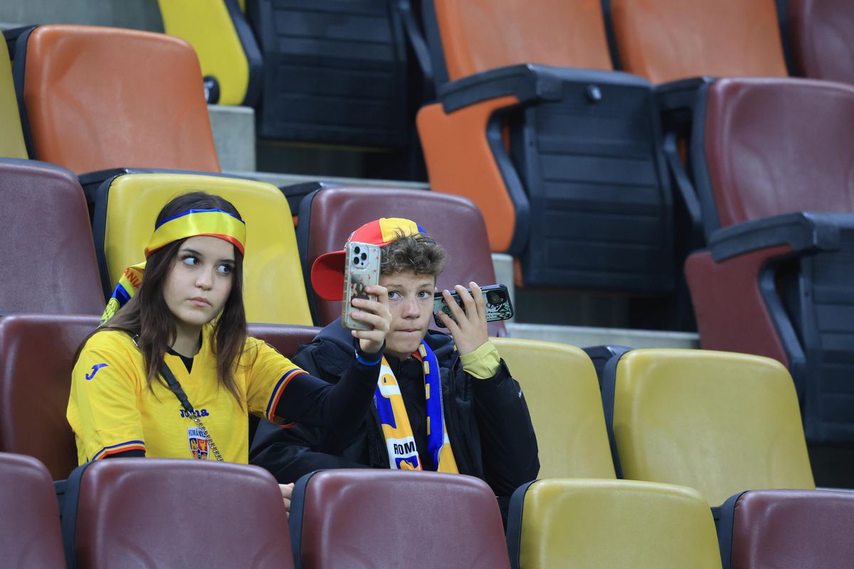 Imagini de pe Arena Națională, înainte de România - Austria